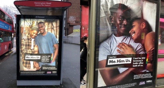  Siyahi Gay Çiftlerin Posterleri Londra Sokaklarını Süsledi