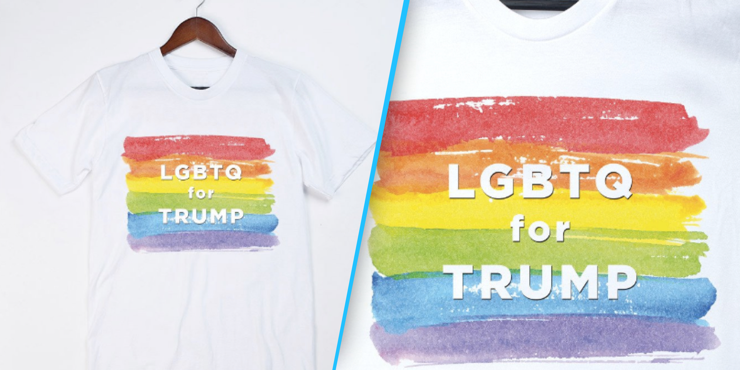  Trump’tan İkiyüzlülük! Beyaz Saray LGBT Tişörtü Satmaya Hazırlanıyor!