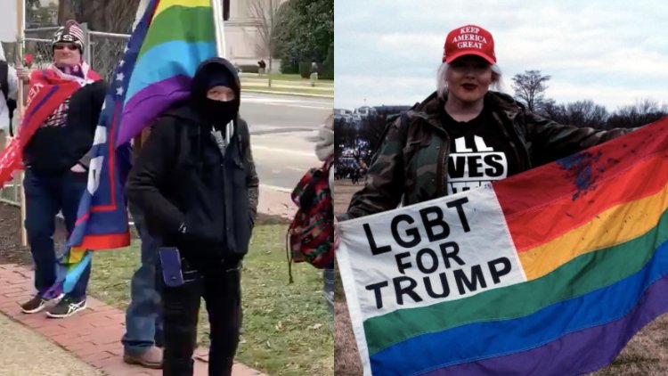  Beyaz Sarayı Basanlar Arasında Trump Destekçisi LGBTİ+’lar da Vardı
